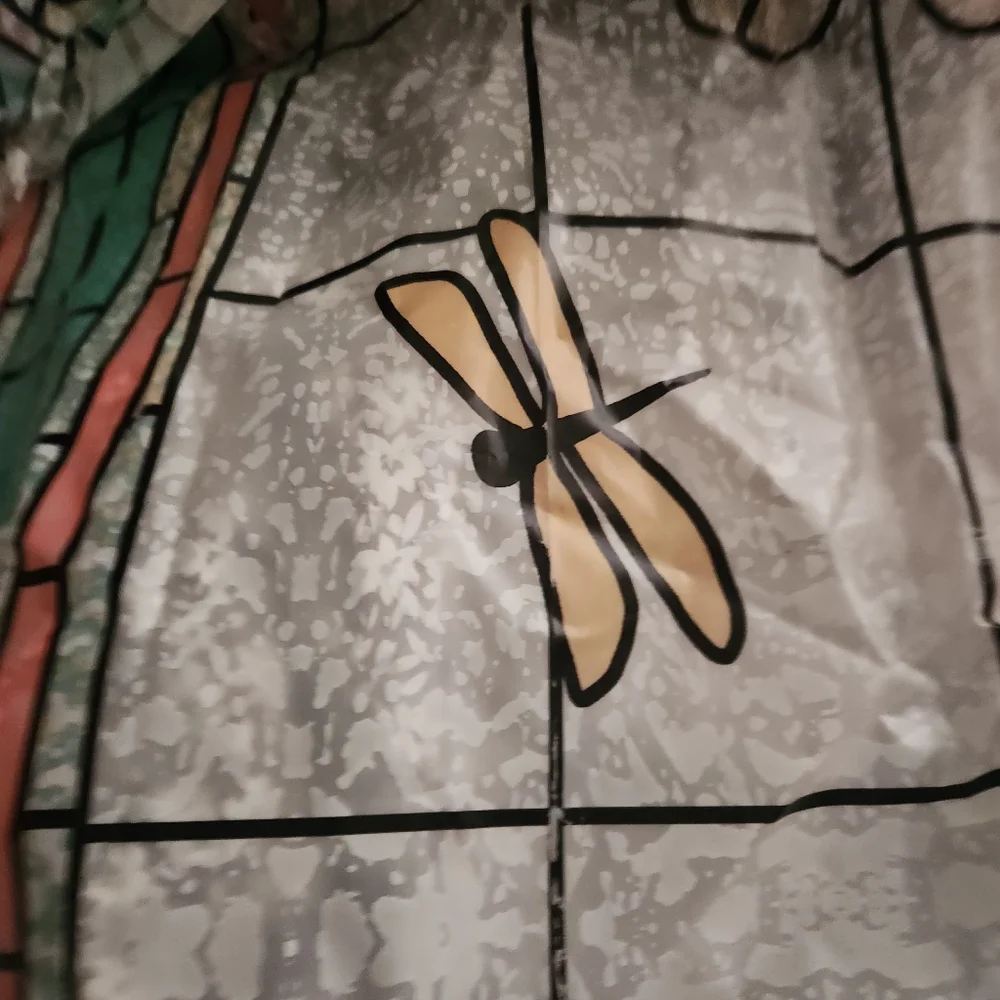 **Vinyl shower curtain